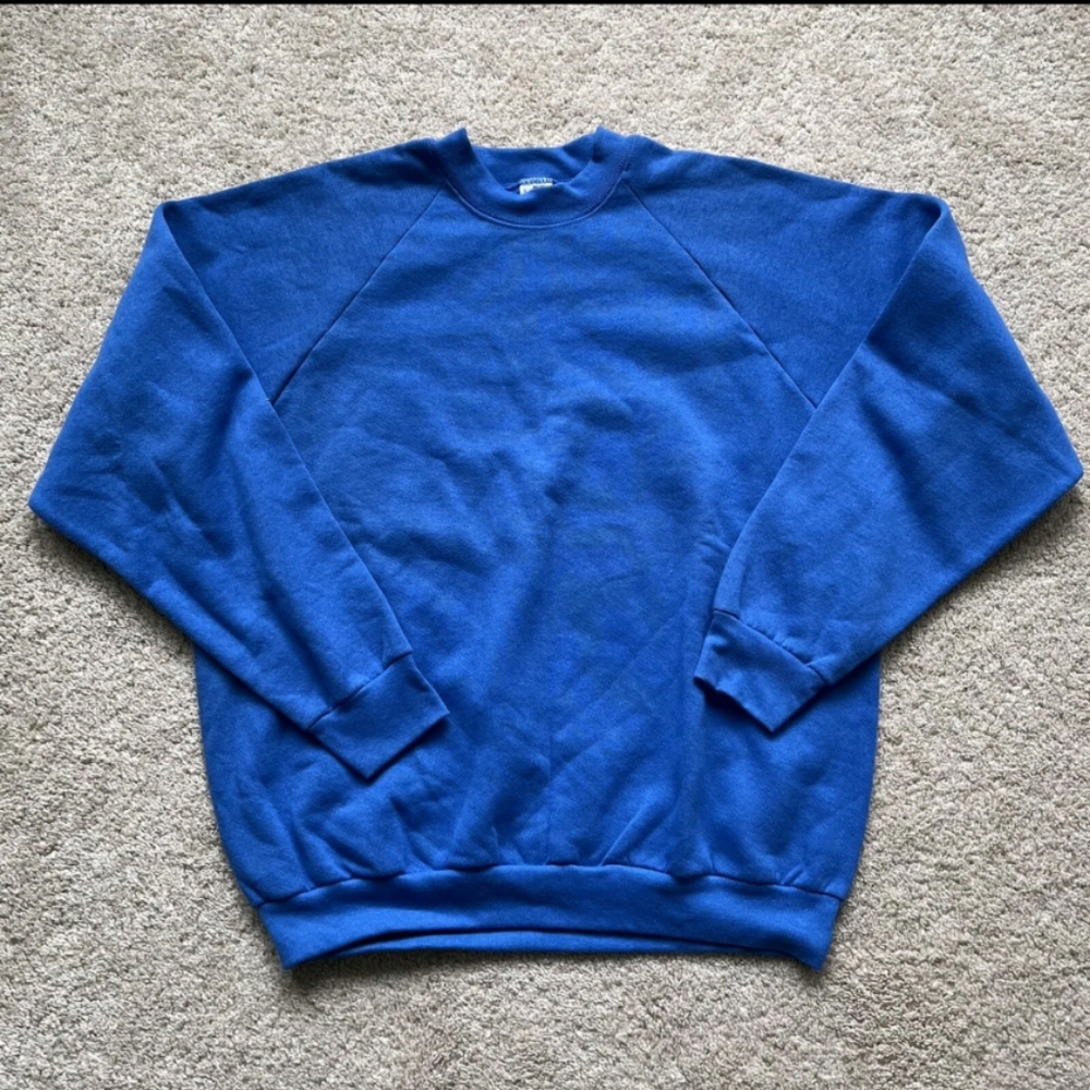 Fruit of the Loom Vibrant Blue Sweatshirt